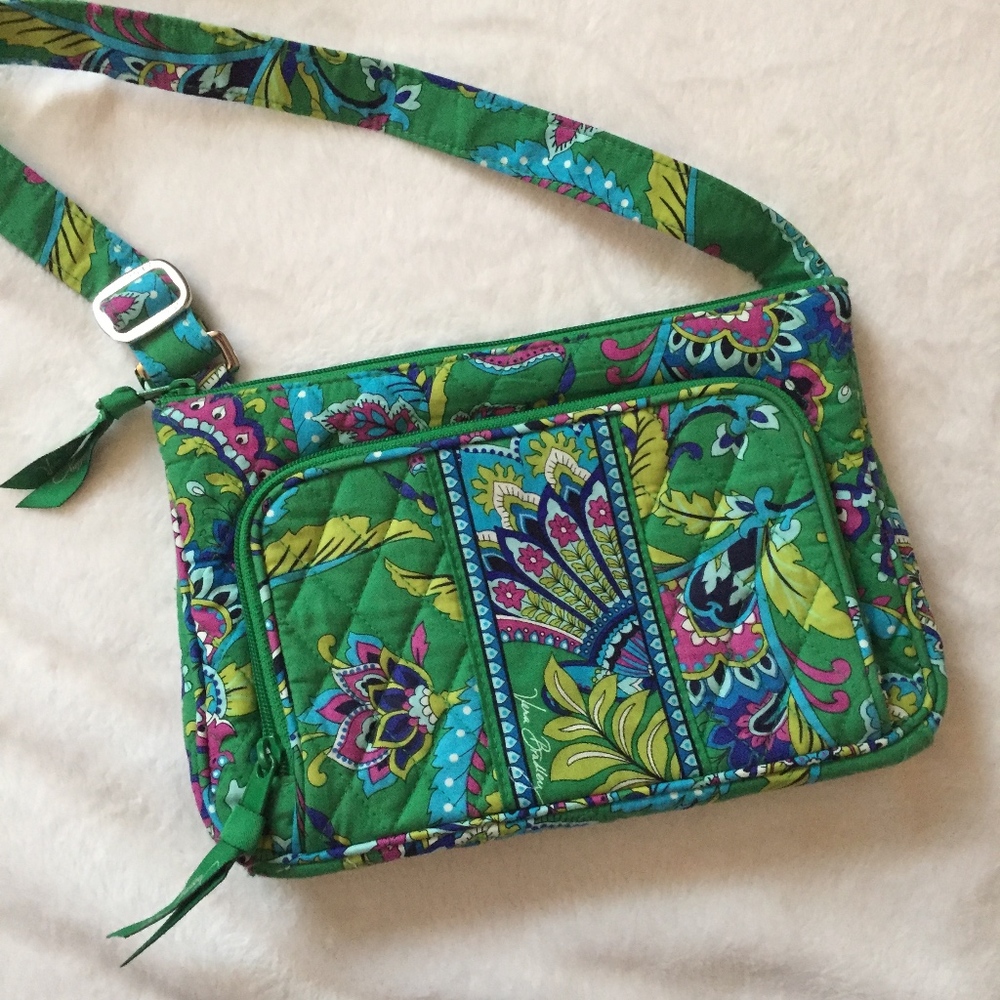 Vera Bradley Little Hipster | Emerald Paisley